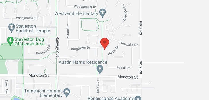 map of 11740 KINGFISHER DRIVE